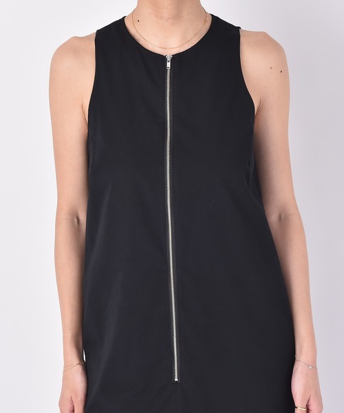 piso　AKTE セール】フロントジップコットンワンピース（ワンピース）｜AKTE