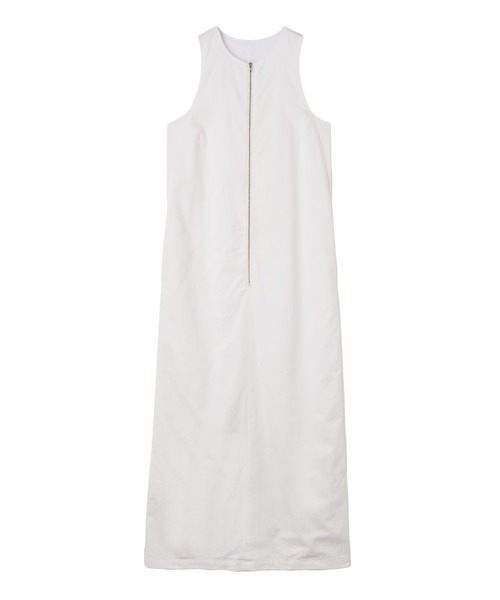 セール】フロントジップコットンワンピース（ワンピース）｜AKTE