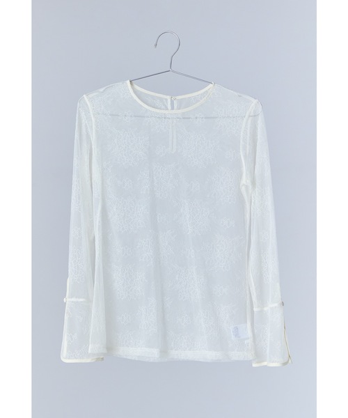 niana(ニアナ)の「ベルスリーブレーストップス スリットスリーブ 結婚式 パーティー オケージョン(Tシャツ/カットソー・レディース・ブラック/アイボリー・M/L)」の22枚目の写真