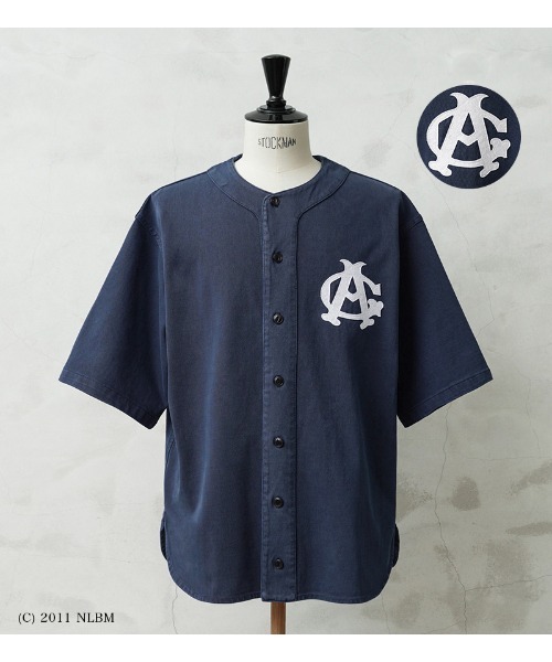 ワイパーWAIPER ベースボールシャツ ネイビー　XL 完売品 WAIPER.inc ワイパーインク BASEBALL SHIRT ベースボールシャツ