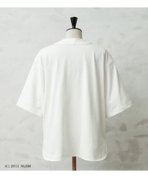 WAIPER.inc（ワイパーインク）の「SCREEN STARS×WAIPER ”Negro League” HEAVYWEIGHT BASEBALL SHIRT（シャツ/ブラウス・メンズ・ブラック/オフホワイト/ネイビー・M/L/XL）」の6枚目の写真