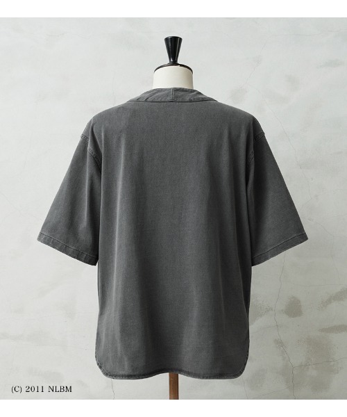 WAIPER.inc（ワイパーインク）の「SCREEN STARS×WAIPER ”Negro League” HEAVYWEIGHT BASEBALL SHIRT（シャツ/ブラウス・メンズ・ブラック/オフホワイト/ネイビー・M/L/XL）」の9枚目の写真