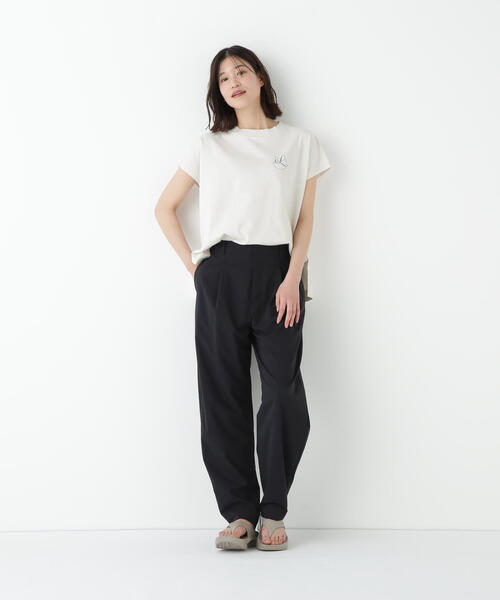 human woman（ヒューマンウーマン）の「◆サークルロゴＴシャツ（Tシャツ/カットソー・レディース・レッド/ホワイト系その他/グレー系その他・MEDIUM）」の10枚目の写真