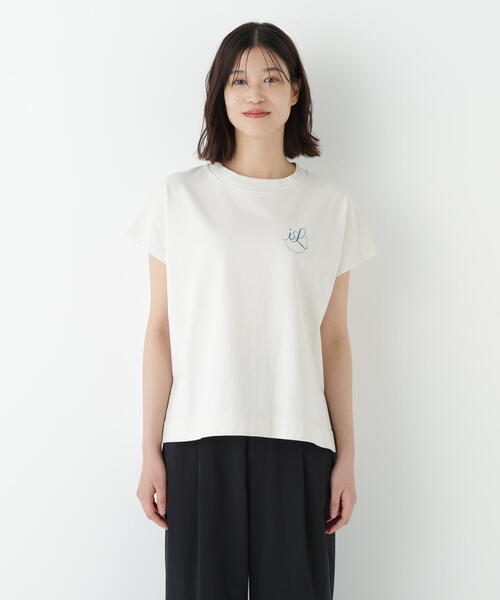 human woman（ヒューマンウーマン）の「◆サークルロゴＴシャツ（Tシャツ/カットソー・レディース・レッド/ホワイト系その他/グレー系その他・MEDIUM）」の11枚目の写真