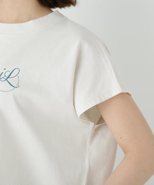 human woman（ヒューマンウーマン）の「◆サークルロゴＴシャツ（Tシャツ/カットソー・レディース・レッド/ホワイト系その他/グレー系その他・MEDIUM）」の15枚目の写真