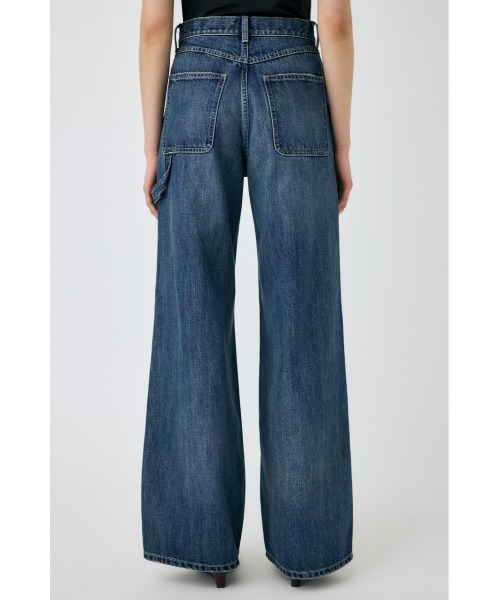 MOUSSY❤️ペインター ジョッパーズ PT マウジー デニム パンツ PAINTER WIDE STRAIGHT（デニムパンツ）｜MOUSSY（マウジー）の