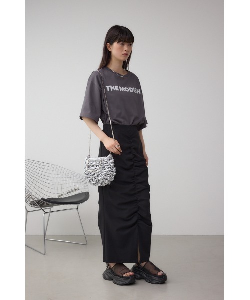 AZUL by moussy(アズールバイマウジー)の「メタルハンドルメタリック編み込みバッグ(ショルダーバッグ・レディース・ゴールド/シルバー・FREE)」の8枚目の写真