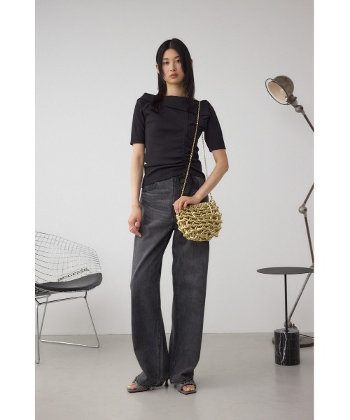 AZUL by moussy(アズールバイマウジー)の「メタルハンドルメタリック編み込みバッグ(ショルダーバッグ・レディース・ゴールド/シルバー・FREE)」の18枚目の写真