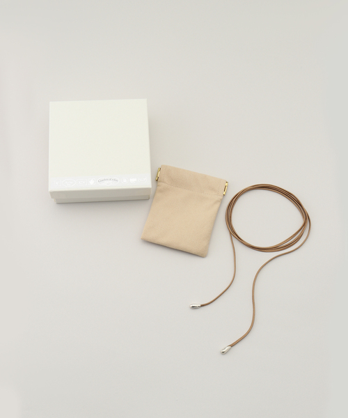 Garden of Eden（ガーデンオブエデン）の「【GARDEN OF EDEN/ガーデン オブ エデン】Tear drop bolo tip necklace（ネックレス・レディース・ブラウン/ベージュ・FREE）」の3枚目の写真