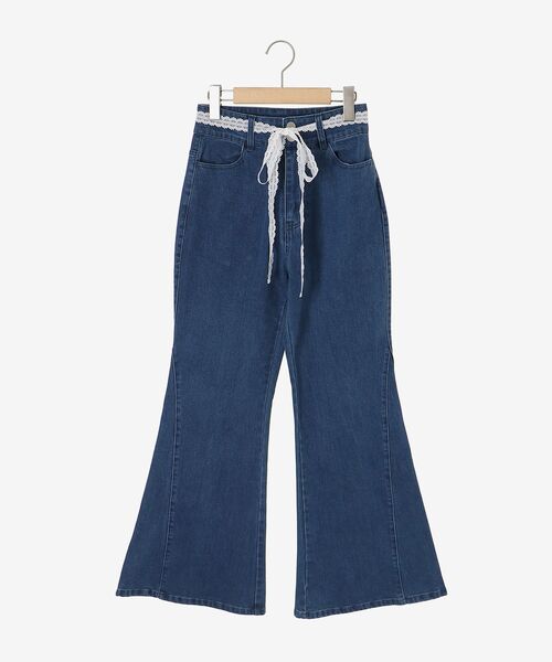 MAJESTIC LEGON(マジェスティックレゴン)の「ヒップハートフレアパンツ(その他パンツ・レディース・サックスブルー/ブルー・SMALL/MEDIUM)」の19枚目の写真