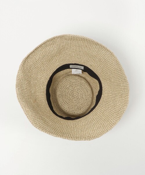 green label relaxing(グリーンレーベルリラクシング)の「中折れ ワシ ツバ広 ハット(ハット・レディース・ダークブラウン/ナチュラル・FREE)」の11枚目の写真