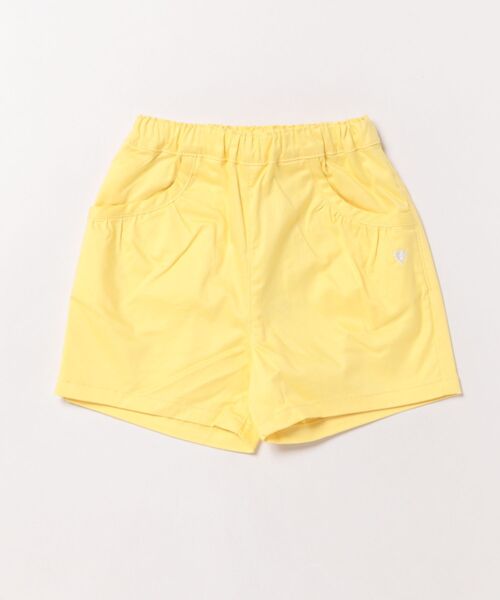 HAKKA BABY（ハッカベビー）の「[ベビー]ストレッチツイルショート丈パンツ（その他パンツ・キッズ・オフホワイト/サックスブルー/ピンク/イエロー/パープル・L）」の4枚目の写真