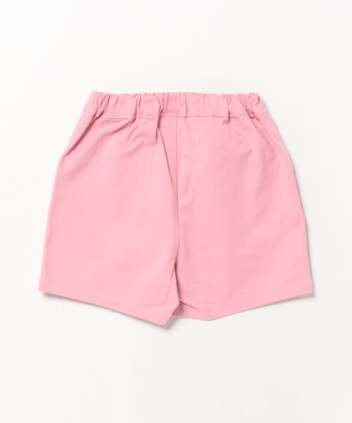 HAKKA BABY（ハッカベビー）の「[ベビー]ストレッチツイルショート丈パンツ（その他パンツ・キッズ・オフホワイト/サックスブルー/ピンク/イエロー/パープル・L）」の6枚目の写真