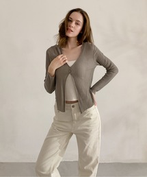 DECADE CLASSIC（ディケイド クラシック）の「DECADE CLASSIC Vネックシアーカーディガン (SS)（カーディガン/ボレロ）」