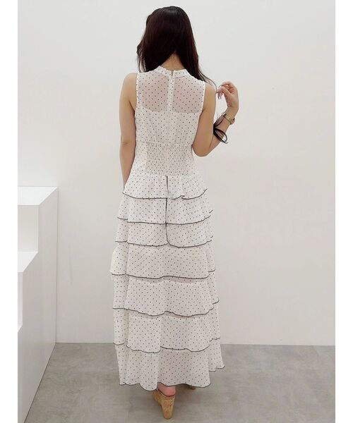 MERCURYDUO(マーキュリーデュオ)の「シフォンティアードワンピース(ワンピース・レディース・その他1/ブラック・SMALL/MEDIUM)」の10枚目の写真