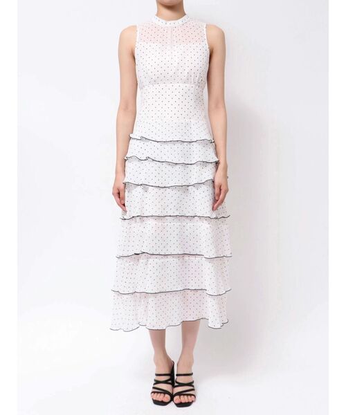 MERCURYDUO(マーキュリーデュオ)の「シフォンティアードワンピース(ワンピース・レディース・その他1/ブラック・SMALL/MEDIUM)」の22枚目の写真