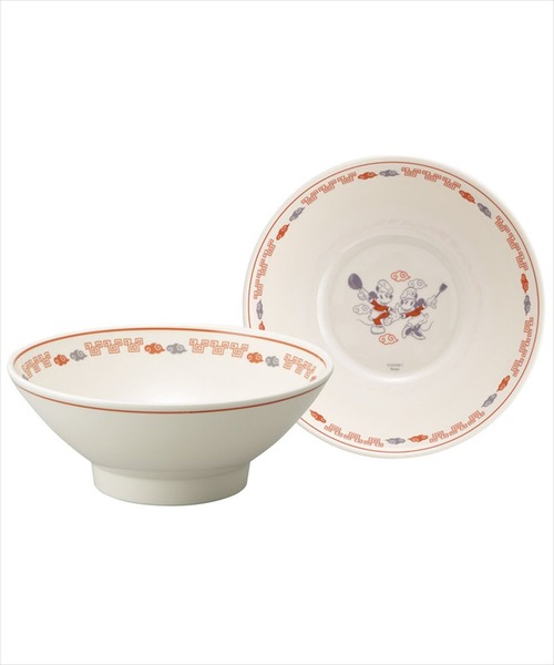sanrio（サンリオ）の「(SK)【Disney & sanrio】おうちで楽しむ町中華 メラミン製 ラーメン鉢[1200ml]（食器・レディース・オフホワイト/ホワイト・ONE SIZE）」の13枚目の写真