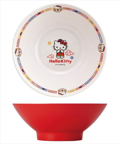 sanrio（サンリオ）の「(SK)【Disney & sanrio】おうちで楽しむ町中華 メラミン製 ラーメン鉢[1200ml]（食器・レディース・オフホワイト/ホワイト・ONE SIZE）」の14枚目の写真