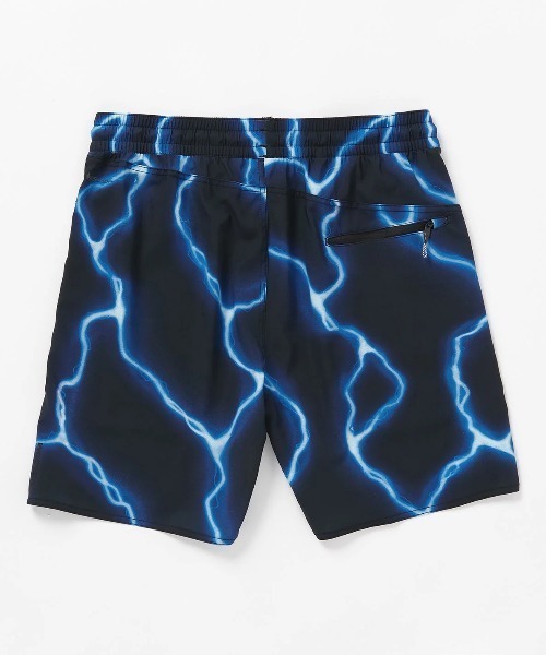 VOLCOM(ボルコム)の「【VOLCOM/ボルコム】Featured Artist Travis Spinks Ascender Elastic Waist Shorts/ウエストゴム総柄UVケアサーフトランクス・ボードショーツ・バギーショーツ(水着)(その他パンツ・メンズ・ブラック・MEDIUM/LARGE/X-LARGE)」の3枚目の写真