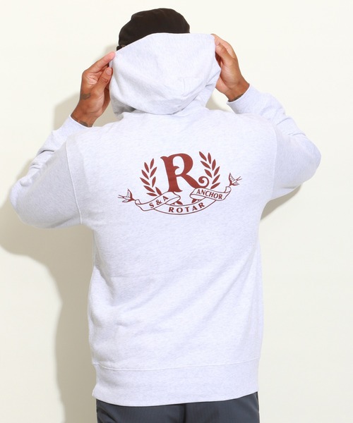 ROTAR(ローター)の「Laurel Swallow PO PARKA(パーカー・メンズ・バーガンディー/ブラック/アッシュグレー・X-LARGE/LARGE/MEDIUM/SMALL)」の2枚目の写真