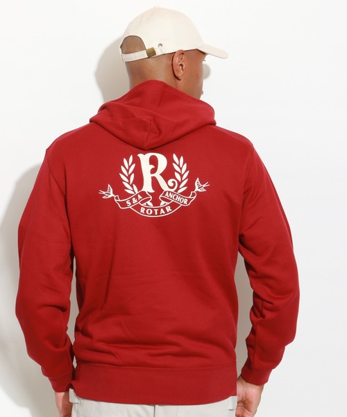 ROTAR(ローター)の「Laurel Swallow PO PARKA(パーカー・メンズ・バーガンディー/ブラック/アッシュグレー・X-LARGE/LARGE/MEDIUM/SMALL)」の6枚目の写真