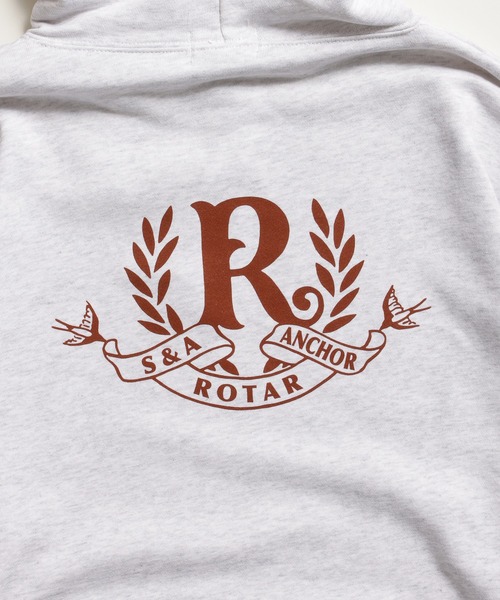 ROTAR(ローター)の「Laurel Swallow PO PARKA(パーカー・メンズ・バーガンディー/ブラック/アッシュグレー・X-LARGE/LARGE/MEDIUM/SMALL)」の11枚目の写真