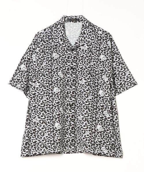 STUD MUFFIN(スタッドマフィン)の「STUD MUFFIN/スタッドマフィン/レオパード オープンカラーシャツ(シャツ/ブラウス・メンズ・ブラック/イエロー・3/2/4)」の6枚目の写真