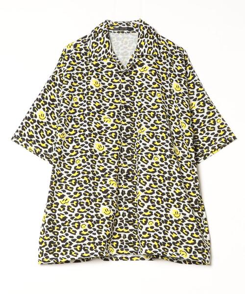 STUD MUFFIN(スタッドマフィン)の「STUD MUFFIN/スタッドマフィン/レオパード オープンカラーシャツ(シャツ/ブラウス・メンズ・ブラック/イエロー・3/2/4)」の9枚目の写真