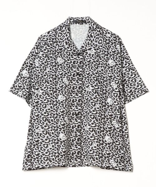 STUD MUFFIN（スタッドマフィン）の「STUD MUFFIN/スタッドマフィン/レオパード オープンカラーシャツ（シャツ/ブラウス・メンズ・ブラック/イエロー・3/2/4）」の5枚目の写真