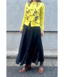 KEITA MARUYAMA（ケイタマルヤマ）の「Dobby Embroidery Skirt（スカート）」