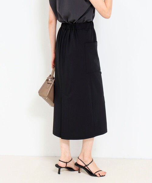 MICO COULIER（ミコクリエ）の「CICA配合サークルストレッチスカート（スカート・レディース・ベージュ/ブラック・36/38）」の19枚目の写真