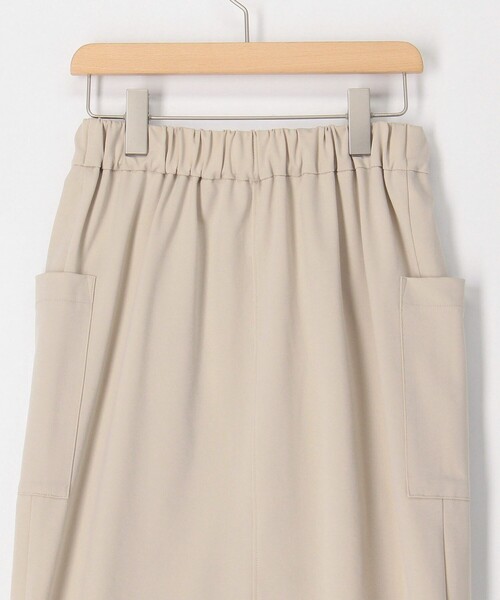 MICO COULIER（ミコクリエ）の「CICA配合サークルストレッチスカート（スカート・レディース・ベージュ/ブラック・36/38）」の7枚目の写真