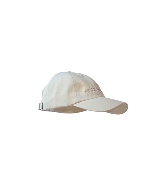 HONEY MI HONEY(ハニーミーハニー)の「embroidery logo cap(キャップ・レディース・チャコールグレー/アイボリー・FREE)」の16枚目の写真