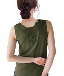 フラワーレース 花柄レース インナー」に該当するレディースのタンク