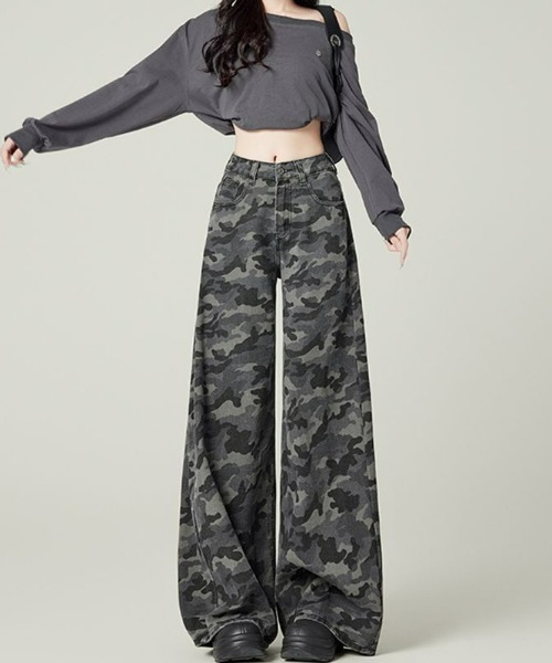 REBALANCE(リバランス)の「カモフラデニムパンツ(デニムパンツ・レディース・A・X-LARGE/LARGE/MEDIUM)」の7枚目の写真