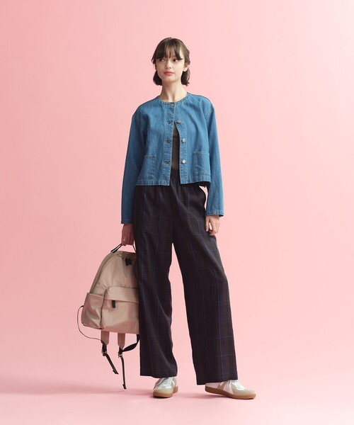 MACKINTOSH PHILOSOPHY(マッキントッシュ フィロソフィー)の「【ROYTON(ロイトン)】デニムジャケット(デニムジャケット・レディース・ブルー/ダークネイビー・36/38/34/40)」の4枚目の写真