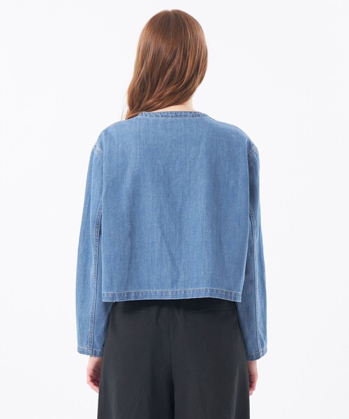 MACKINTOSH PHILOSOPHY(マッキントッシュ フィロソフィー)の「【ROYTON(ロイトン)】デニムジャケット(デニムジャケット・レディース・ブルー/ダークネイビー・36/38/34/40)」の9枚目の写真