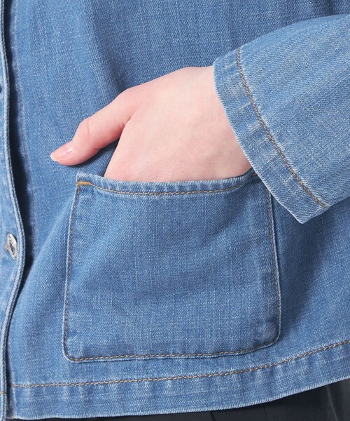 MACKINTOSH PHILOSOPHY(マッキントッシュ フィロソフィー)の「【ROYTON(ロイトン)】デニムジャケット(デニムジャケット・レディース・ブルー/ダークネイビー・36/38/34/40)」の10枚目の写真