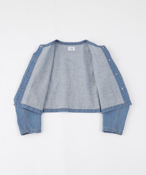 MACKINTOSH PHILOSOPHY(マッキントッシュ フィロソフィー)の「【ROYTON(ロイトン)】デニムジャケット(デニムジャケット・レディース・ブルー/ダークネイビー・36/38/34/40)」の13枚目の写真