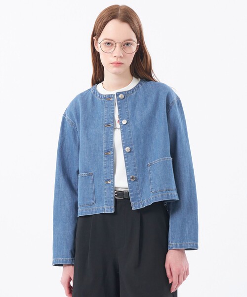 MACKINTOSH PHILOSOPHY(マッキントッシュ フィロソフィー)の「【ROYTON(ロイトン)】デニムジャケット(デニムジャケット・レディース・ブルー/ダークネイビー・36/38/34/40)」の15枚目の写真