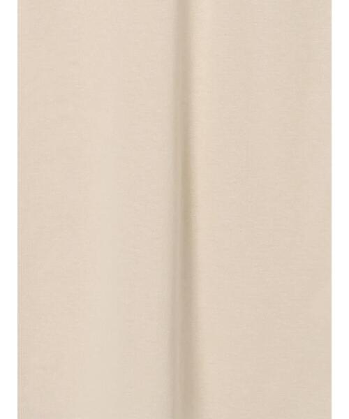 Te chichi TERRASSE（テチチテラス）の「【接触冷感】箔リボンモチーフTシャツ（Tシャツ/カットソー・レディース・オフホワイト/ブラック/ベージュ・F）」の14枚目の写真