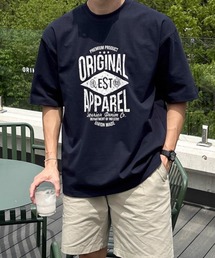NOWLE（ノウル）の「【NOWLE】ヴィンテージライク ロゴプリント 半袖 Tシャツ（Tシャツ/カットソー・メンズ）」