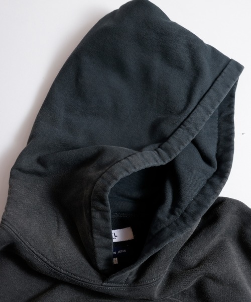 FDMTL（ファンダメンタル）の「FDMTL/ファンダメンタル/LOGO SWEAT HOODIE 3YR WASH（パーカー・メンズ・ネイビー/チャコールグレー・4/3/2）」の5枚目の写真