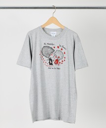 【 ADo Mizumori / 水森亜土 】マリンカップルTシャツ WNI