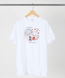 salle de bal | 【 ADo Mizumori / 水森亜土 】マリンカップルTシャツ WNI(Tシャツ/カットソー)