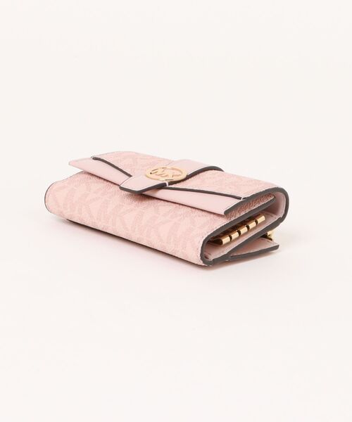 MICHAEL KORS（マイケルコース）の「GREENWICH SM FLAP KEY CASE ウォレット（キーケース/キーアクセサリー・レディース・ピンク系・FREE）」の3枚目の写真