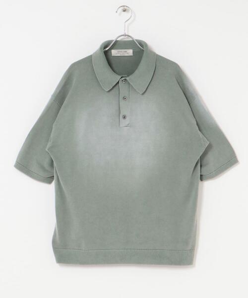 URBAN RESEARCH Sonny Label／ピンクビートルズ／ポロ セール】ピグメントニットポロシャツ（ポロシャツ）｜URBAN