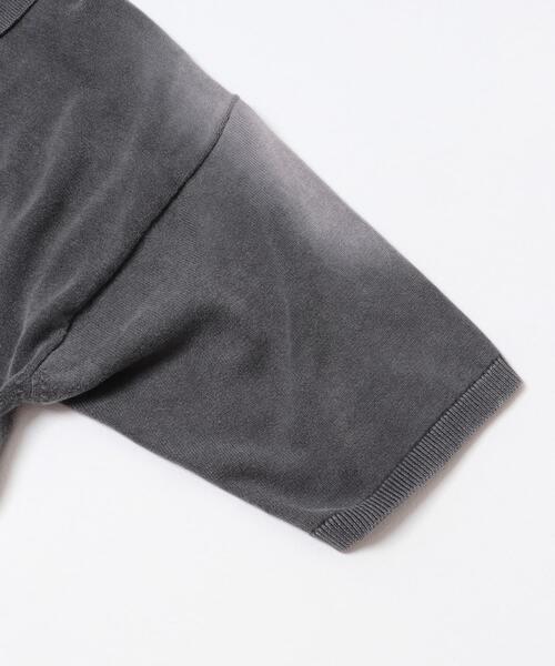 URBAN RESEARCH Sonny Label(アーバンリサーチサニーレーベル)の「ピグメントニットポロシャツ(ニット/セーター・メンズ・スミクロ/グリーン・MEDIUM/LARGE)」の20枚目の写真
