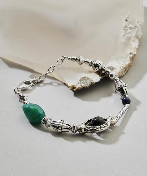 tk.TAKEO KIKUCHI（ティーケータケオキクチ）の「チャームブレスレット（ブレスレット・メンズ・シルバー/シルバー系・00）」の2枚目の写真