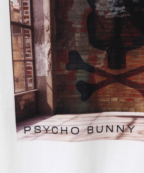 Psycho Bunny(サイコバニー)の「フォトプリント Tシャツ(Tシャツ/カットソー・メンズ・ブラック/ホワイト・X-LARGE/LARGE/MEDIUM/SMALL)」の9枚目の写真